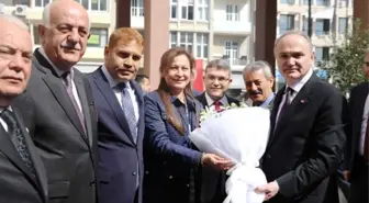 Bakan Özlü'den Başkan Seyfi Dingil'e Ziyaret