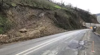 Trabzon'da Kapanan Yol Ulaşıma Açıldı