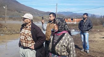 Bartın Kirazlı Barajında Yükselen Su Nedeniyle Mahsur Kalan Köpekleri Afad Kurtardı
