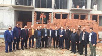 Gıda Tarım ve Hayvancılık Müdürlüğünün Yeni Binası Hızla Yükseliyor