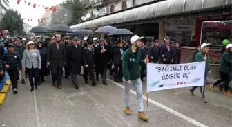 Isparta'da Bağımlılıkla Mücadele Yürüyüşü