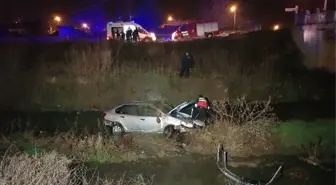 Tokat'ta Otomobil Dereye Uçtu: 2 Yaralı