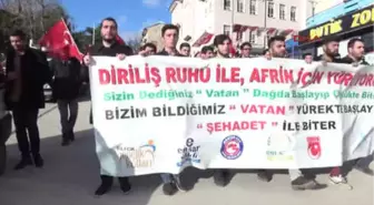 Bilecik'te Afrin Yürüyüşü