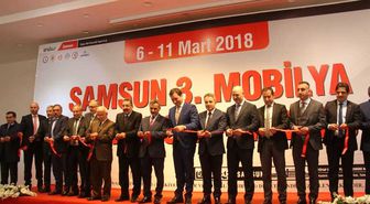Samsun 3. Mobilya ve Dekorasyon Fuarı Açıldı