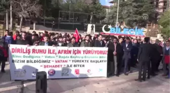 Şeyh Edebali Türbesi'nin Bahçesine 'Zeytin Dalı' Diktiler