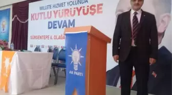 AK Parti Gürgentepe İlçe Başkanı Sezai Aydın Oldu