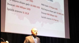 Prof. Dr. Muhittin Şimşek, Antalya Bilim Üniversitesinde Konferans Verdi