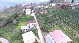 Rize Rize'de Bir Köy Heyelan Nedeniyle Boşaltılıyor