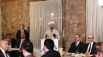 Diyanet İşleri Başkanı Erbaş: 'İhtilaflı Konuları Ekranlara Taşıyan Hocalar ve Medya Vebal...