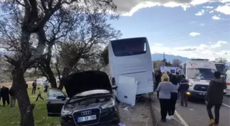 Öğrencileri Taşıyan Otobüs Kaza Yaptı: 1'i Ağır 18 Yaralı