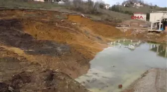 Ordu Hastane Temel Kazısı Sonrasında Fındık Bahçesinde Heyelan-Hd