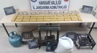 Yüksekova'da Uyuşturucu Operasyonu