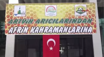 Artvinli Arıcılar, Afrin'deki Askerlere Bal Gönderdi