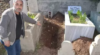 Acılı Aile bebeklerini mezarında bulamadı! Baba 'Eniştem Çıkarmış' Diye Feryat Etti