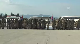 Afrin'e Dualarla Uğurlandılar