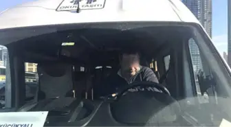 Canımız Kimlere Emanet! Servis Şoförü ''Bonzai'' Kullanıp Direksiyon Başında Sızdı