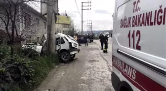 Fennî Muayene Dönüşü Elektrik Direğine Çarparak Can Verdi