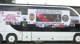 Emekli Özel Harekatçılar ve Şehit Ailelerinden Afrin'e Destek