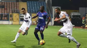 Spor Toto Süper Lig: Kardemir Karabükspor: 0 - Osmanlıspor: 2 (İlk Yarı)