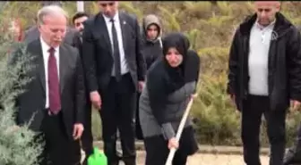 Şehitler Anısına Fidan Dikildi