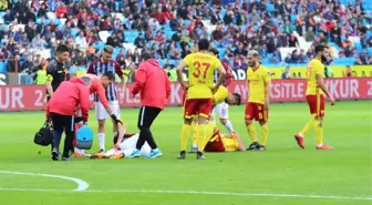 Spor Toto Süper Lig: Trabzonspor: 1 - Evkur Yeni Malatyaspor: 1 (İlk Yarı)