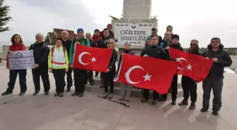 Afdos Üyeleri Çanakkale Şehitleri İçin Yürüdü