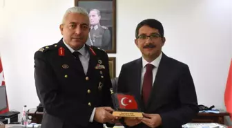 Başkan Çelik'ten Tuğgeneral Can'a Afrin Teşekkürü