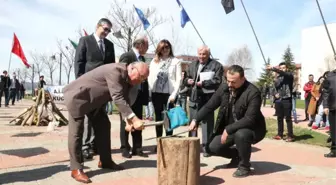 Bolu'da, Nevruz Yakılan Ateşle Kutlandı