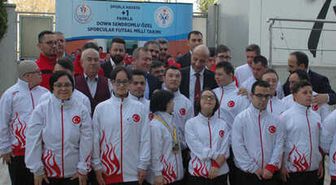 Down Sendromlular Futsal Milli Takımı Kahvaltıda Buluştu