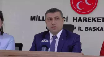 MHP Gaziantep'ten Türk Tabipler Birliğine Tepki