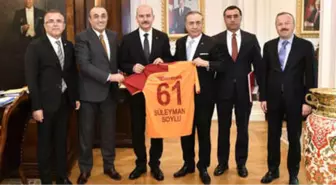 Mustafa Cengiz'den Soylu ve Özhaseki'ye Ziyaret