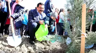 Nevruz'da 2 Bin 071 Fidan Toprakla Buluşturuldu