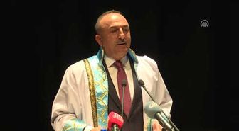 Antalya Bilim Üniversitesi Fahri Doktora Ödül Töreni - Çavuşoğlu (6)