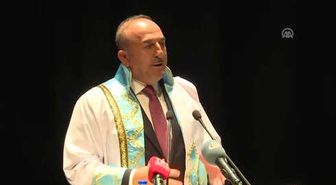 Antalya Bilim Üniversitesi Fahri Doktora Ödül Töreni - Çavuşoğlu (3)