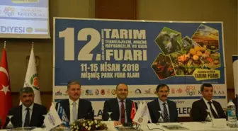 12.tarım Fuarı 11 Nisan'da Açılıyor