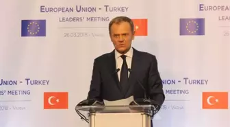 AB Konseyi Başkanı Tusk: 'Türkiye'nin Darbe Girişimi Sırasındaki Olaylardan Büyük Zarar Gördüğünü...