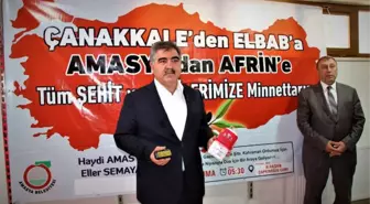 Amasyalılardan Afrin'deki Mehmetçiklere Bin Taşınabilir Şarj Cihazı