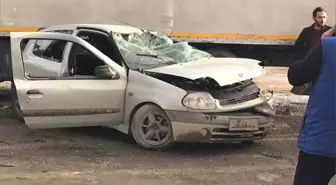 Trafik Kazası Güvenlik Kamarasına Yansıdı