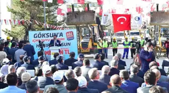 Göksun'da İçme Suyu Hattının Temeli Atıldı