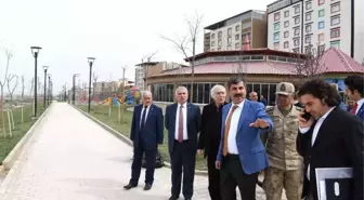 Başkan Asya ve Vali Yıldırım, Lale Vadisi Parkı'nda İncelemelerde Bulundu