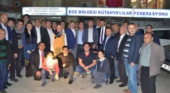 Milletvekili Ahmet Tan, Ege Bölgesi Kütahyalılar Federasyonu'nu Ziyaret Etti