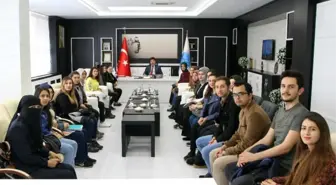 Öğrenci Topluluğundan Rektör Karacoşkun'a Ziyaret