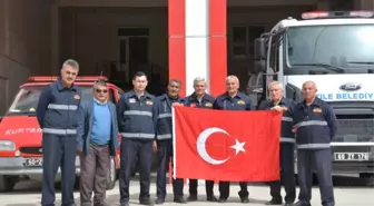 Asker Babası İtfaiyecilerden Mehmetçiğe Destek