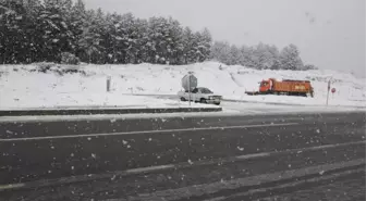 Isparta'da Kar Yağışı