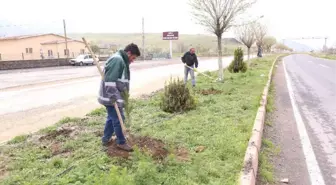 Develi'de Park ve Bahçe Ekiplerinden İlkbahar Hazırlığı