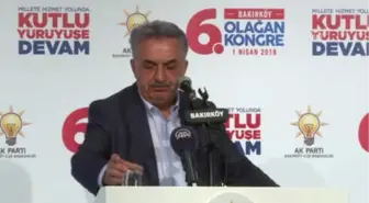 AK Parti Bakırköy 6. Olağan Kongresi - AK Parti Genel Başkan Yardımcısı Yazıcı (3)