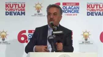 AK Parti Bakırköy 6. Olağan Kongresi - AK Parti Genel Başkan Yardımcısı Yazıcı (2)