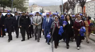 Çankırı'da 'Otizm Farkındalık Yürüyüşü'