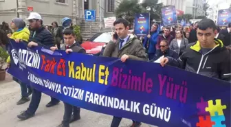 Sinop'ta Otizm Farkındalık Yürüyüşü