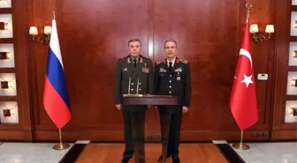 Orgeneral Akar, Rus Mevkidaşıyla Görüştü